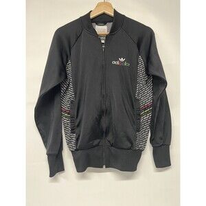 Adidas Adicolor BK5 Track Jacket Black Series Size XS Zip Street Wear Y2K